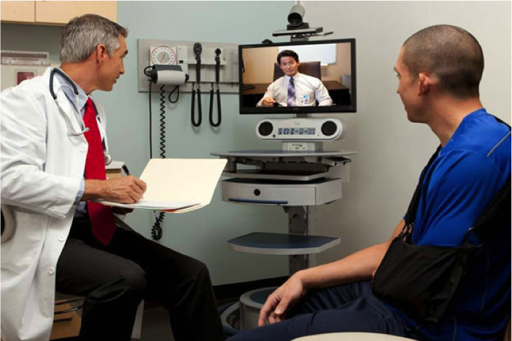doctor via video